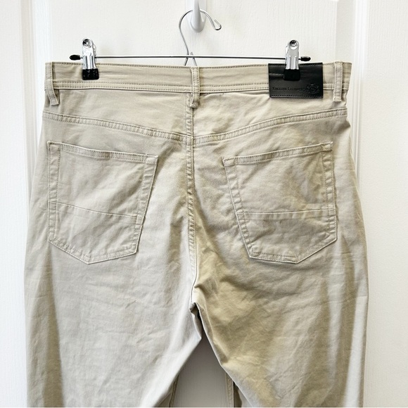 English Laundry Men's Slim Fit 5 Pocket Twill Chino Pants Beige Size 32 - Picture 7 of 14